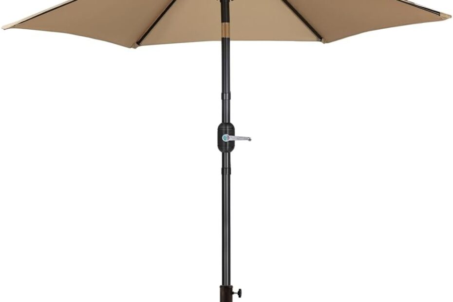 Stay Cool in Style: Yaheetech 7.5 Ft Outdoor Umbrella Review
