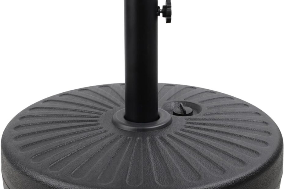 Sturdy and Stylish: The 50LBS Round Umbrella Base Review