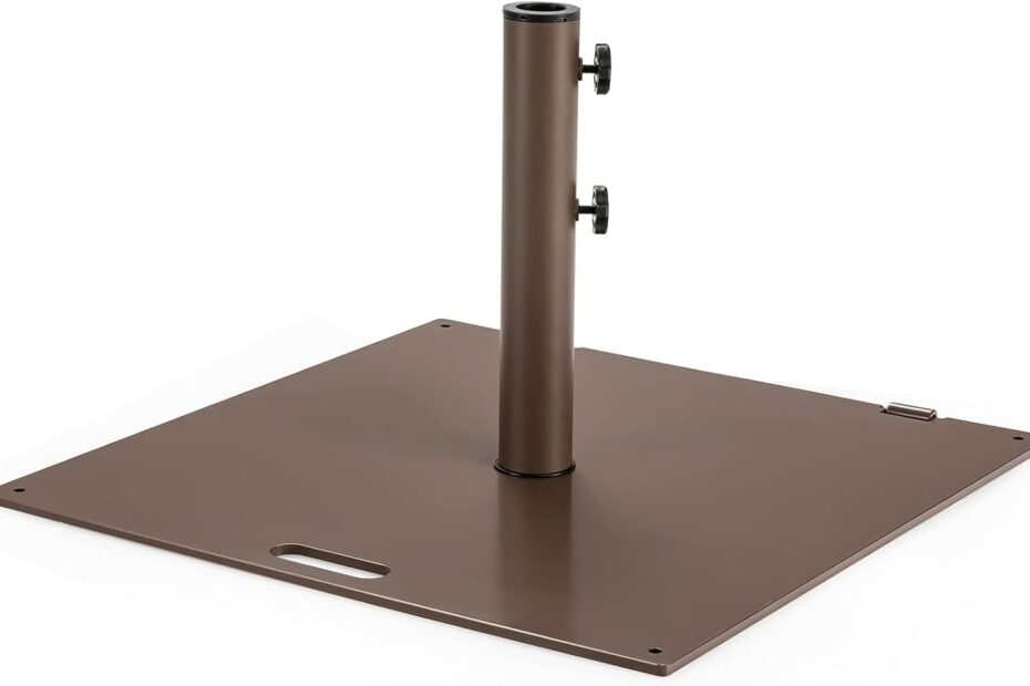 Sturdy & Portable: Tangkula 50LBS Umbrella Base Review for Your Outdoor Oasis