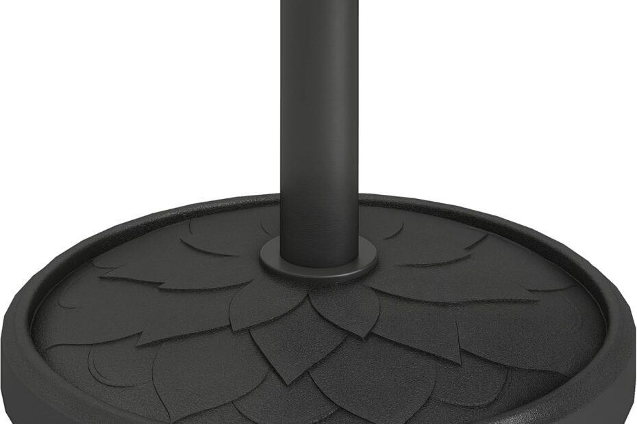 Sturdy Shade: A Review of the Outsunny Heavy-Duty Round Patio Umbrella Base