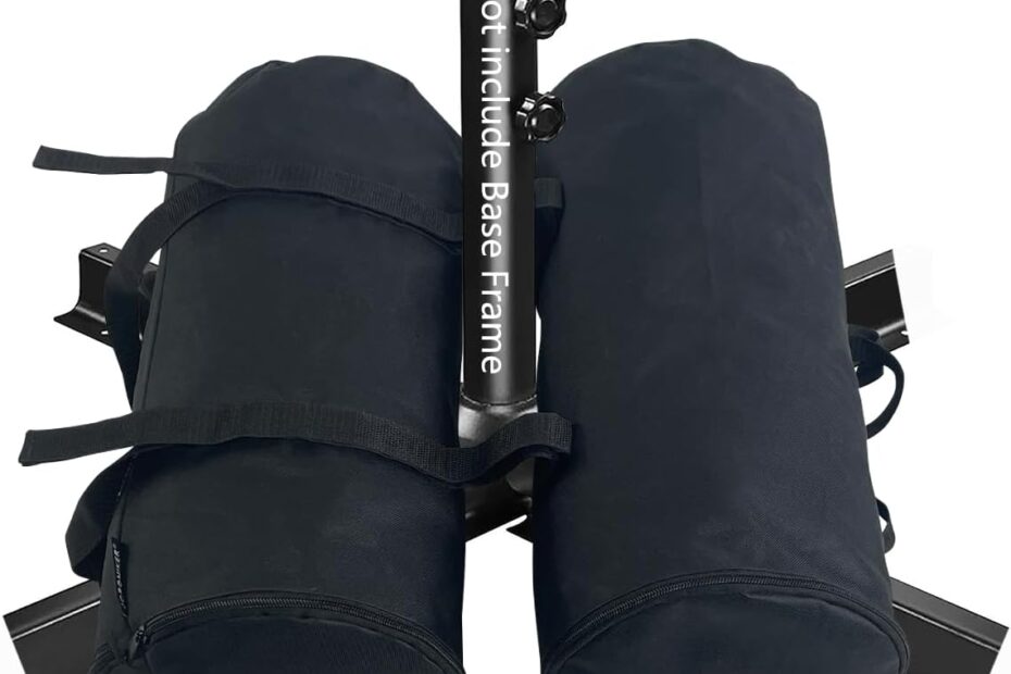 Sturdy Support: Review of 50 LBS Fillable Sand Bags for Umbrellas and Outdoor Furniture