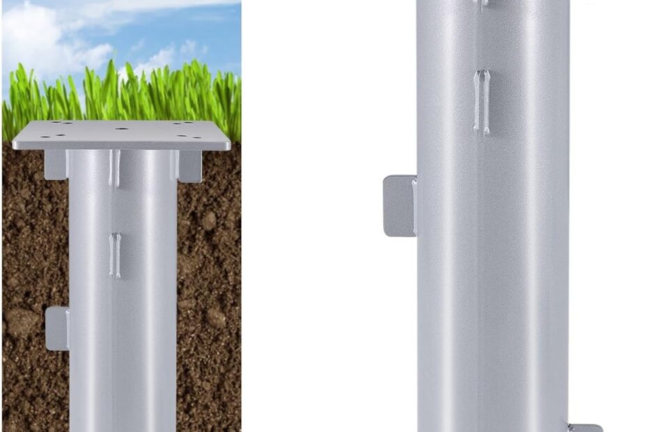Sturdy Support: Review of the SLIIMU In-ground Umbrella Base for Your Patio