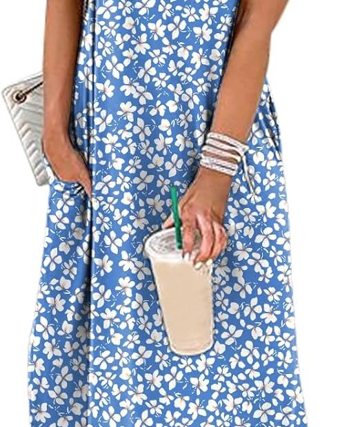 Summer Style Unleashed: Review of ANRABESS Women's Maxi Dress for Effortless Elegance