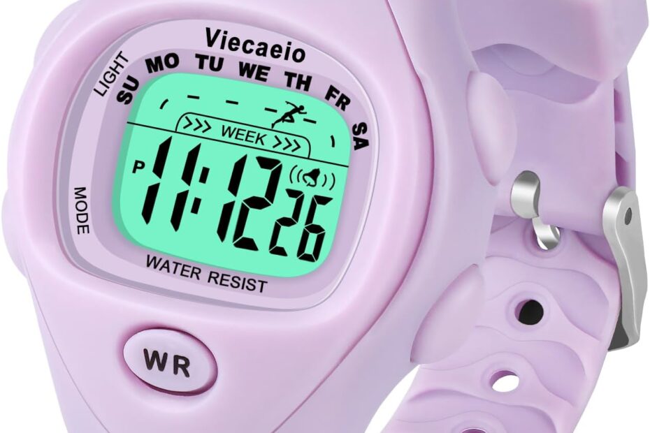 The Ultimate Kids Digital Watch: Colorful, Waterproof Fun for Teens!
