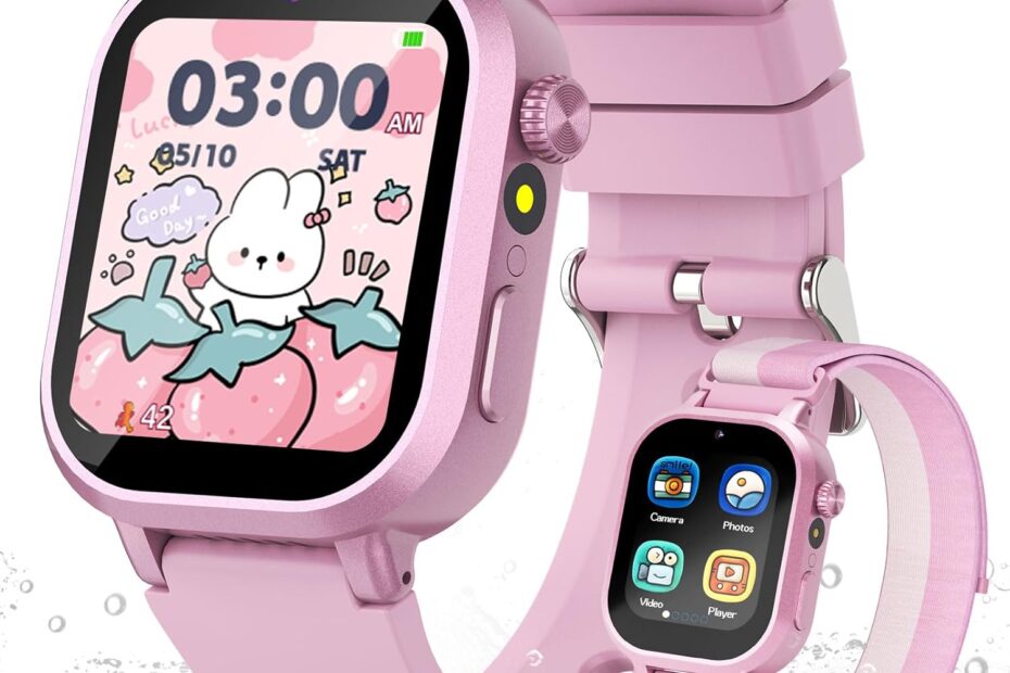 The Ultimate Kids Waterproof Smart Watch: Fun and Functional Gifts for Ages 3-12!