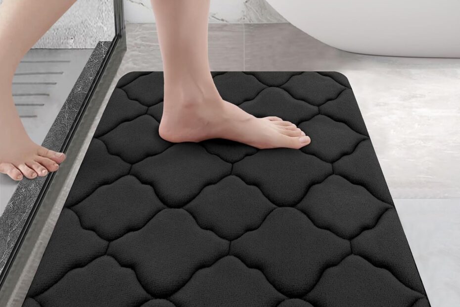 Transform Your Bathroom with OLANLY's Ultra Soft Memory Foam Bath Mat!