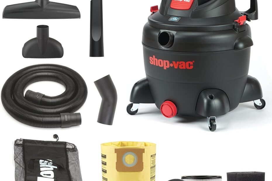 Transform Your Cleanup: Review of the Shop-Vac 12 Gallon Wet/Dry Utility Vacuum