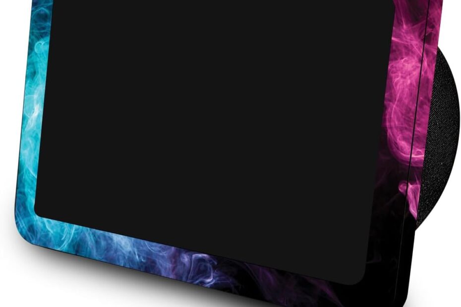 Transform Your Echo Show 8: Review of the Mystic Smoke Skin by MightySkins