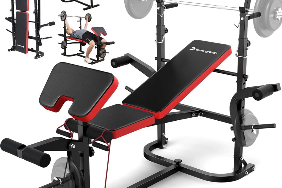 Transform Your Home Gym: The Ultimate 6-in-1 Weight Bench Set Review