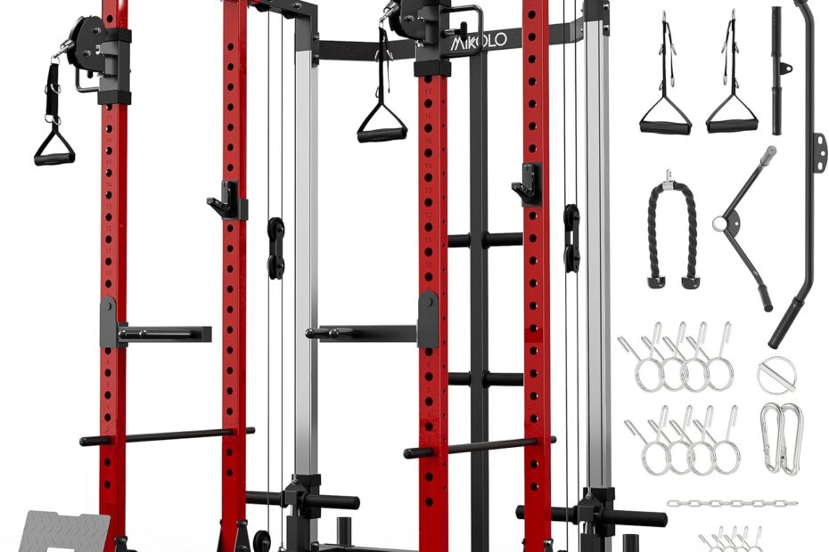Transform Your Home Gym with the Mikolo Power Cage: Ultimate Review of the 2200 lbs Power Rack!