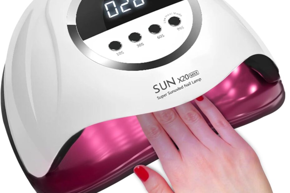 Transform Your Nail Game: The 320W UV LED Nail Lamp Review