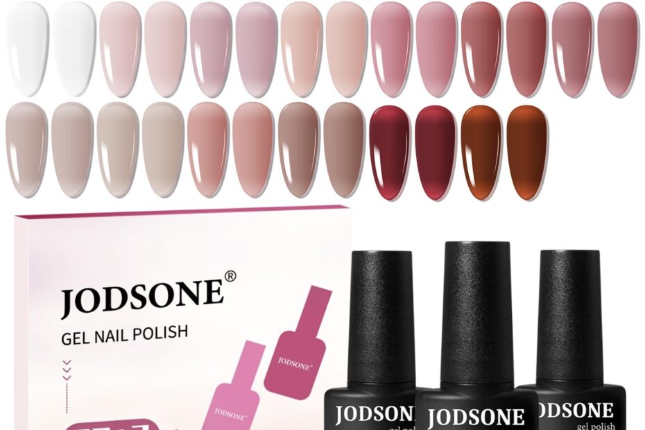 Transform Your Nails: JODSONE's 23PCS Jelly Gel Polish Set Review