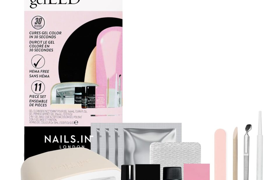 Transform Your Nails: The Ultimate Nails.INC GelLED Manicure Starter Kit Review