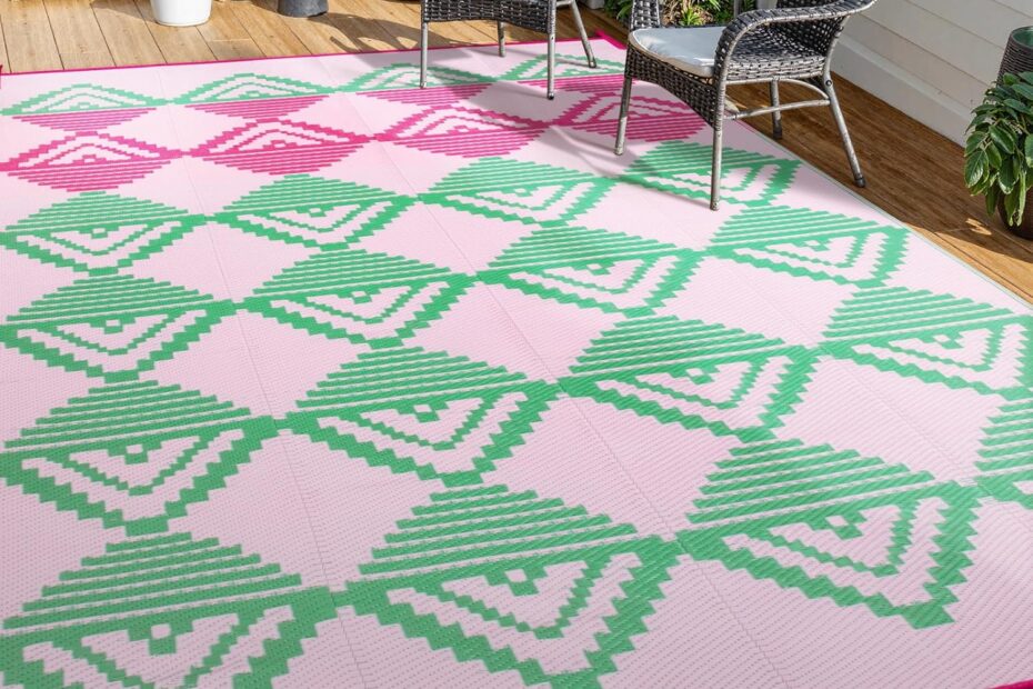 Transform Your Outdoor Space: Lahome 8x10 Waterproof Reversible Rug Review