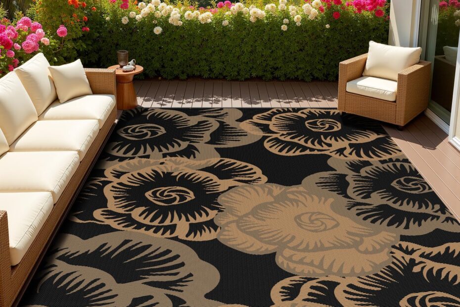 Transform Your Outdoor Space: MontVoo Waterproof Patio Rug Review