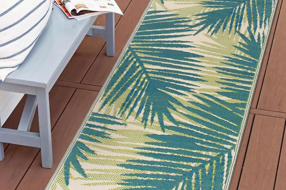 Transform Your Outdoor Space: Rugshop's Waterproof Tropical Floral Rug Review