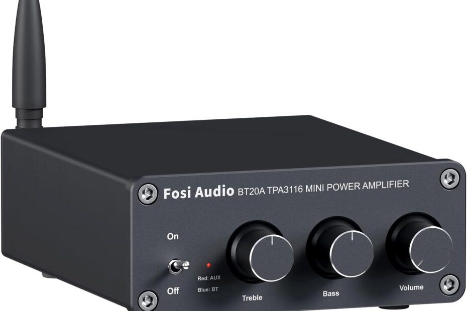Transform Your Sound: Fosi Audio BT20A Bluetooth Stereo Amplifier Review
