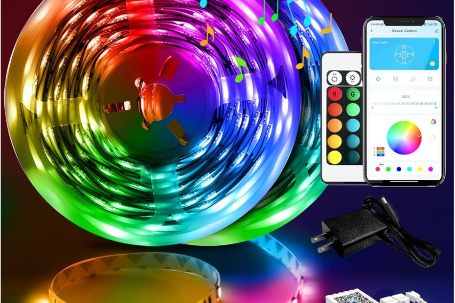 Transform Your Space: DAYBETTER 100 ft Smart LED Strip Lights Review