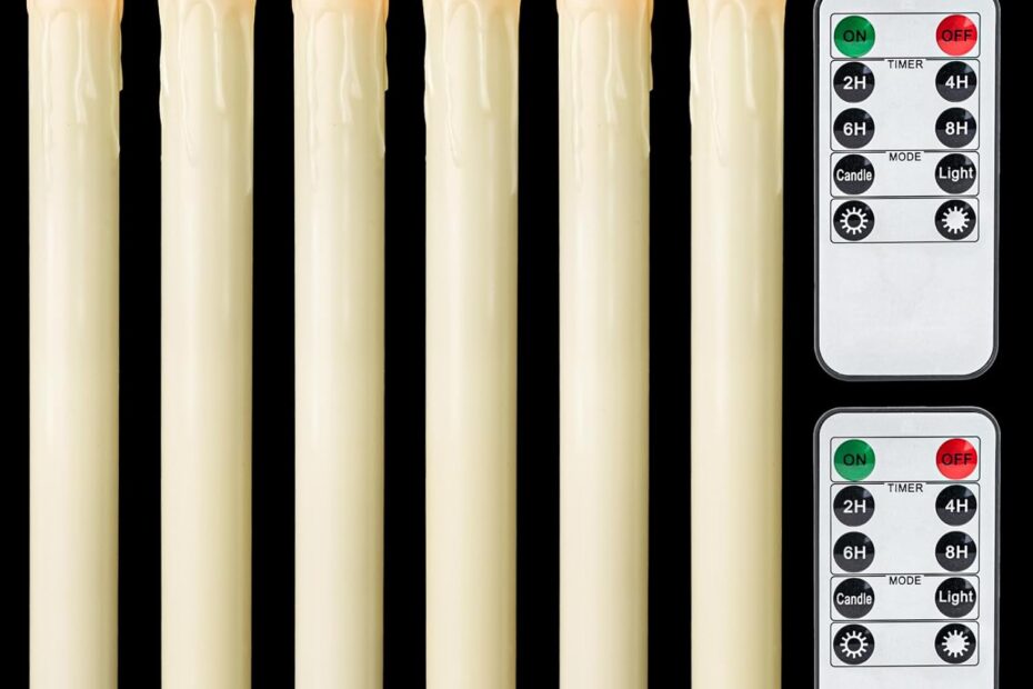 Transform Your Space: Reviews on Homemory Real Wax LED Taper Candles