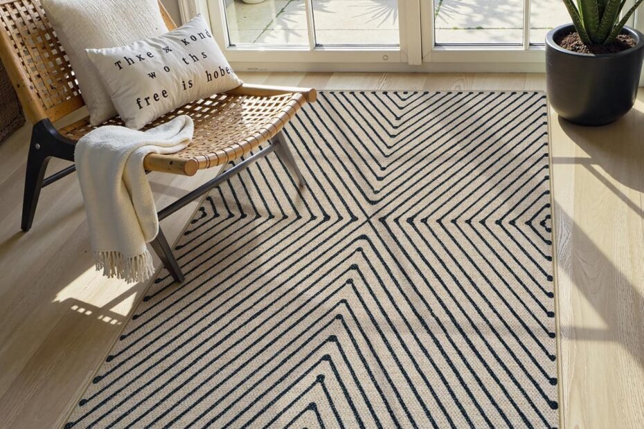 Transform Your Space: The Ultimate Review of the Collive Modern Geometric Jute Rug