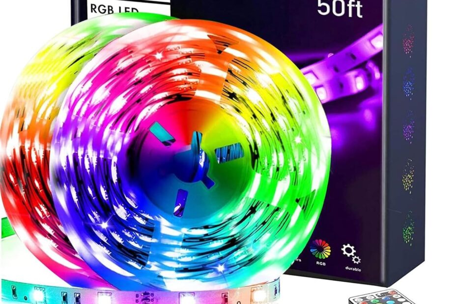 Transform Your Space: VOLIVO 50 FT Color Changing LED Strip Lights Review