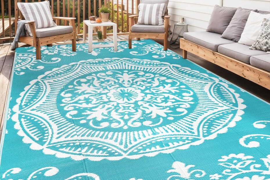 Transform Your Space with the Capslpad 8x10 Boho Outdoor Rug: A Review of Style and Function!