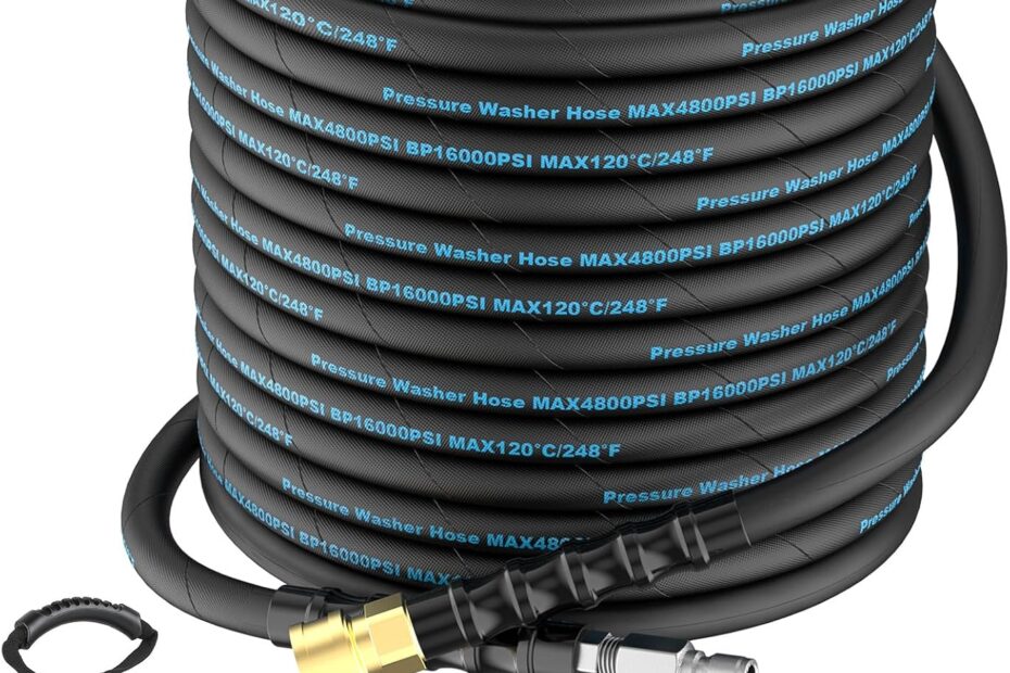 Transform Your Wash: The Ultimate 50 Ft Pressure Washer Hose Review!