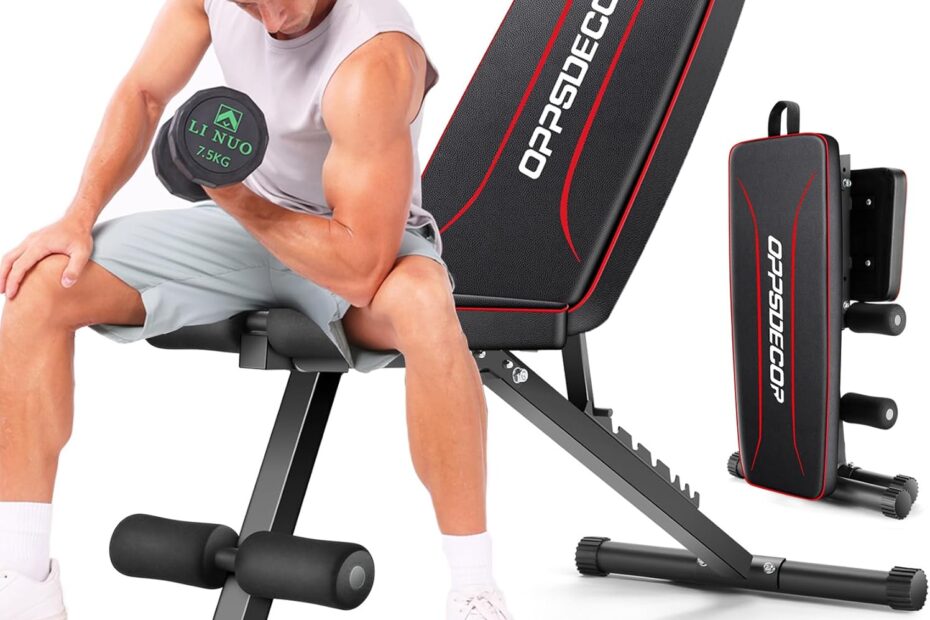 Transform Your Workouts: The OPPSDECOR Foldable Weight Bench Reviewed!