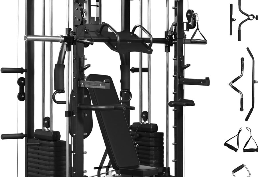 Transform Your Workouts: The Ultimate All-in-One Smith Machine for Total Body Strength Training!