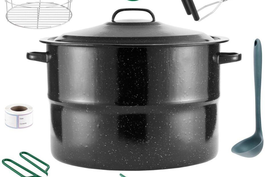 Ultimate Canning Made Easy: DIMESHY's 21.5 Quart Set for Beginners!