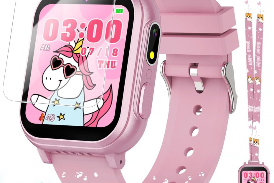 Ultimate Fun: The Waterproof Smart Watch for Kids Age 5-12!