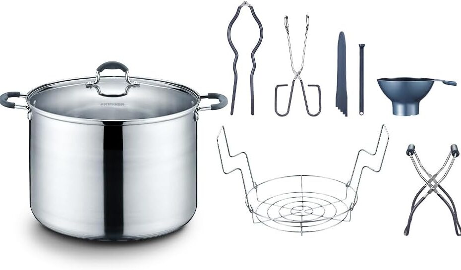 Ultimate Guide to the CONCORD 20 Quart Stainless Steel Canning Pot Set: Your Essential Kitchen Companion!