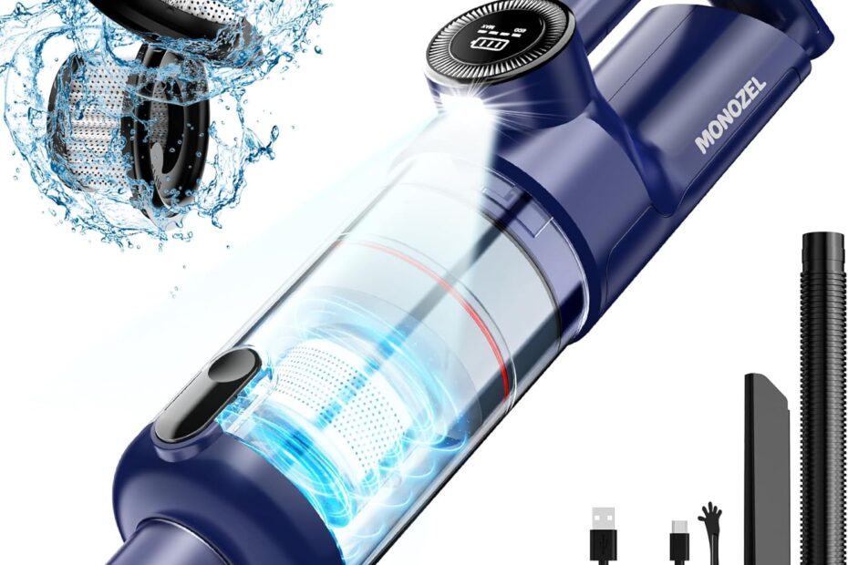 Unleash Clean: The Ultimate Cordless Handheld Vacuum for Home and Car!