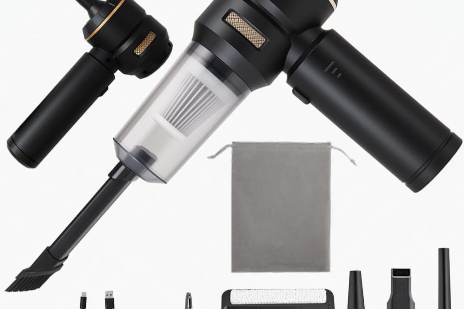 Unleash Cleanliness: Review of the 4-in-1 Cordless Car Vacuum with Powerful Suction