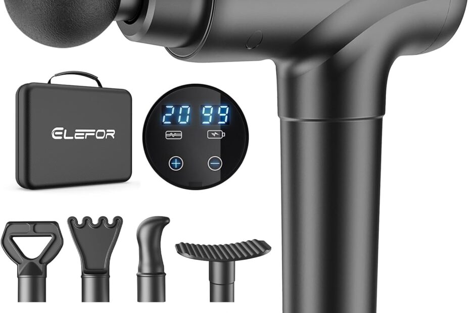 Unleash Muscle Recovery: The Top-Rated Deep Tissue Massage Gun You Need!