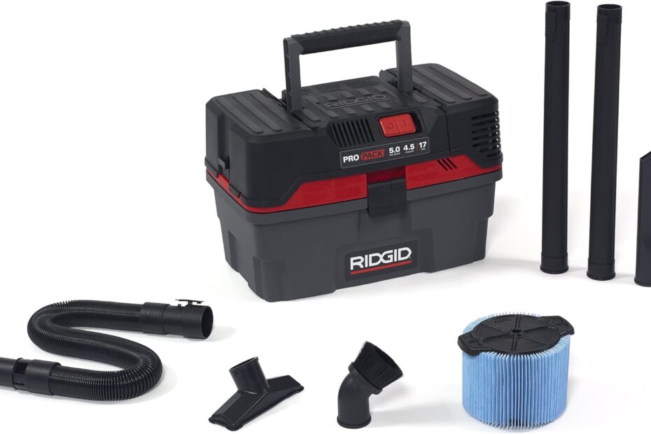 Unleash Power: RIDGID 4500RV ProPack Wet Dry Vacuum Review