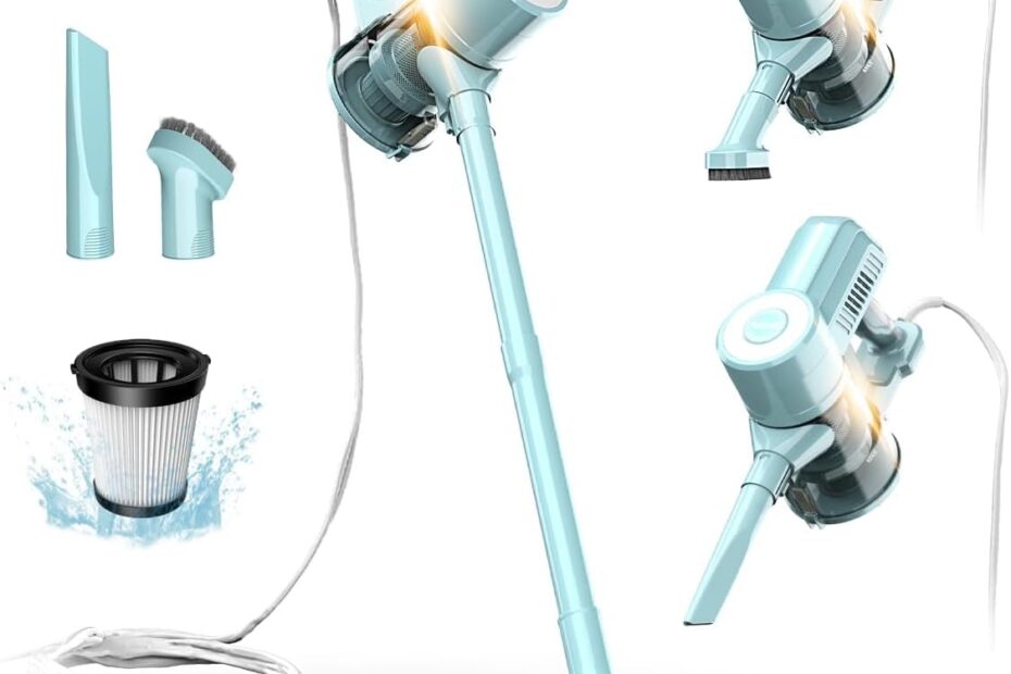 Unleash Powerful Cleaning: Roomie Tec Corded Stick Vacuum Cleaner Review