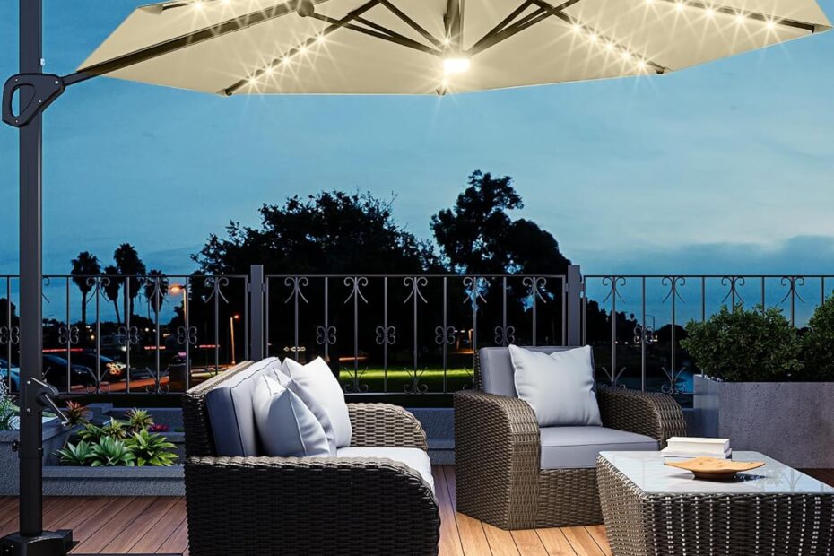 Unleash Shade: The GarveeLife 10FT Cantilever Umbrella Review