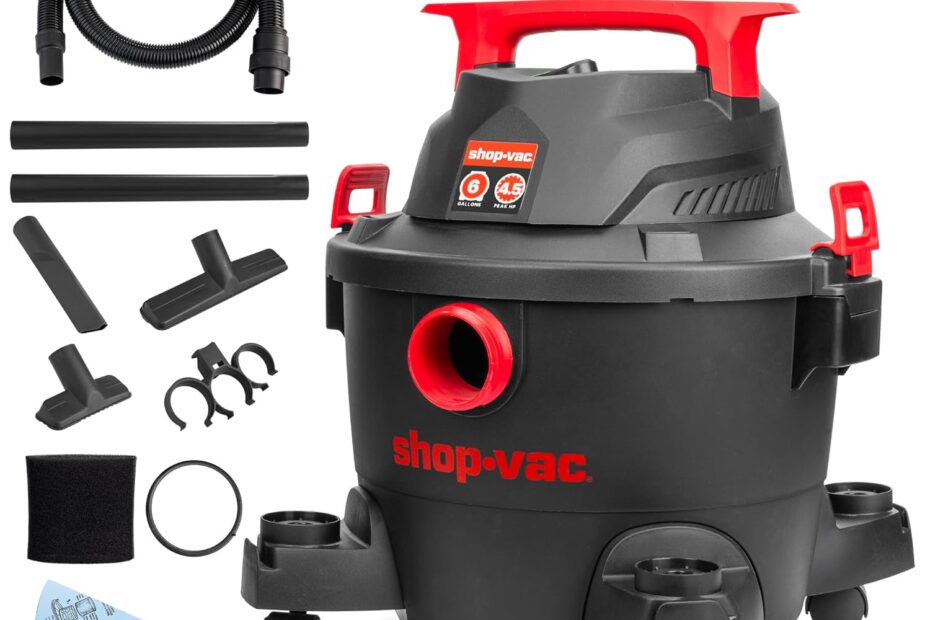 Unleash the Power: Shop-Vac 6 Gallon Wet/Dry Vacuum Review