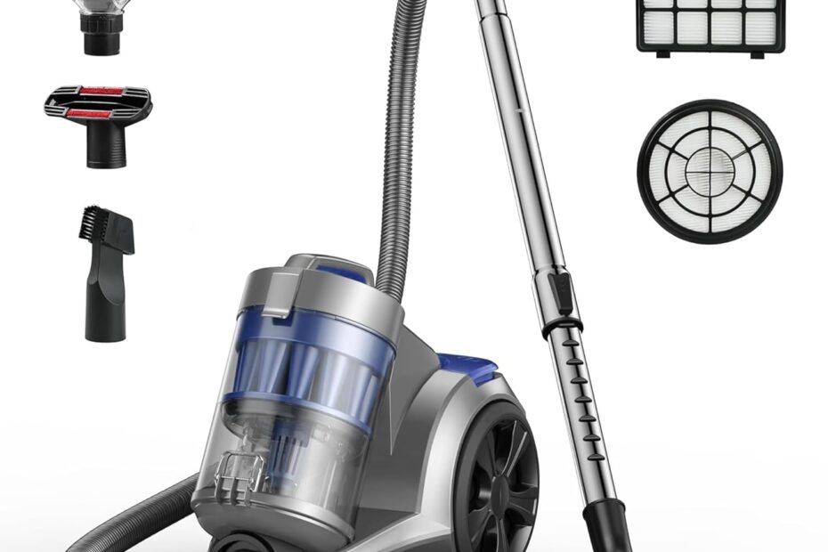 Unleash the Power: The Ultimate 1700W Canister Vacuum Review for Pet Owners