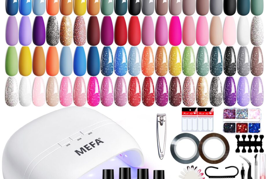 Unleash Your Creativity: MEFA 32-Color Gel Nail Polish Kit Review