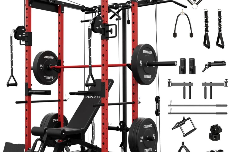 Unleash Your Strength: Review of the Mikolo Power Cage for Home Gym Enthusiasts
