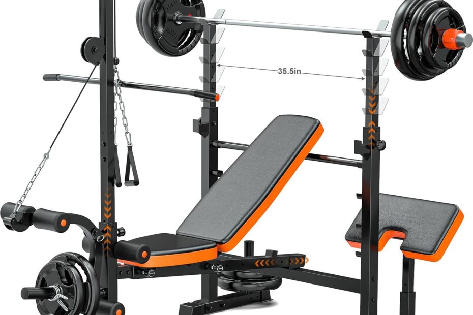 Unleash Your Strength: The Fostoy 800lbs 8-in-1 Adjustable Weight Bench Review