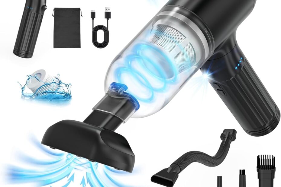 Unleashing Power: The Ultimate 4-in-1 Handheld Car Vacuum Cleaner Review