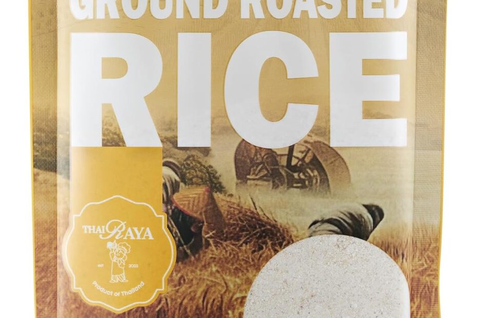 Unlock Authentic Thai Flavors with ThaiRaya Ground Roasted Rice!