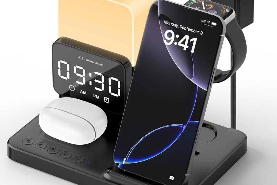 Unlock Convenience: The Ultimate 6-in-1 Wireless Charging Station Review!