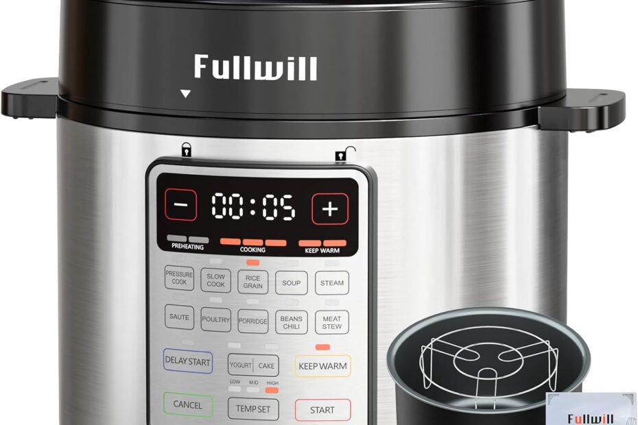 Unlock Culinary Creativity: Fullwill 9-in-1 Electric Pressure Cooker Review