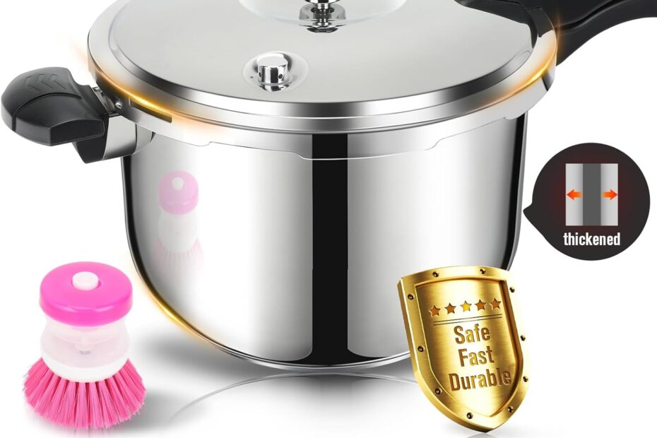 Unlock Flavor Fast: The Ultimate 8 qt Stainless Steel Pressure Cooker Review!