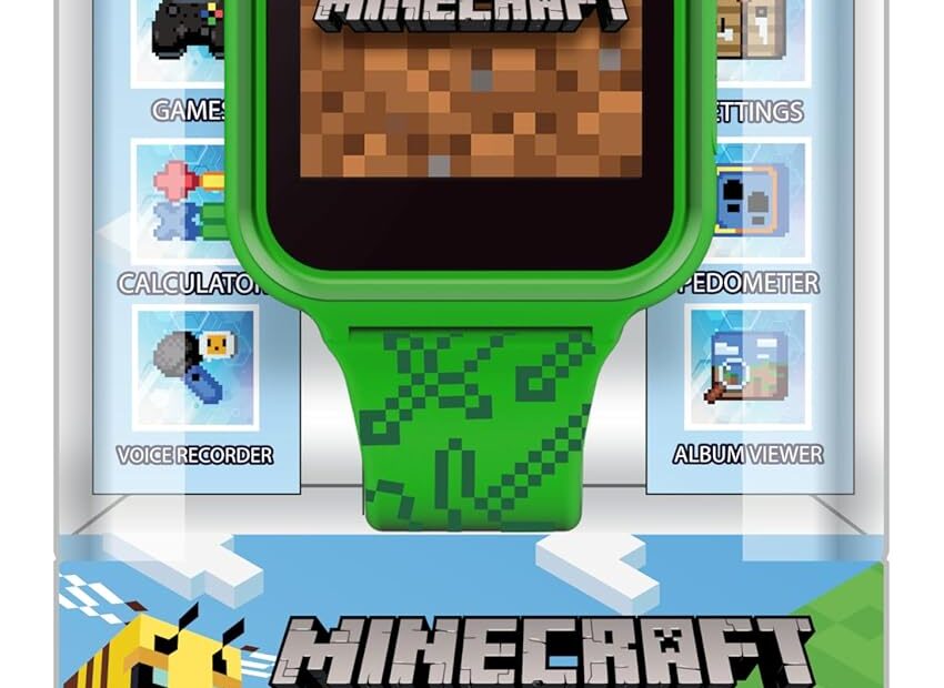 Unlock Fun with the Minecraft Kids Smart Watch: Ultimate Adventure Awaits!