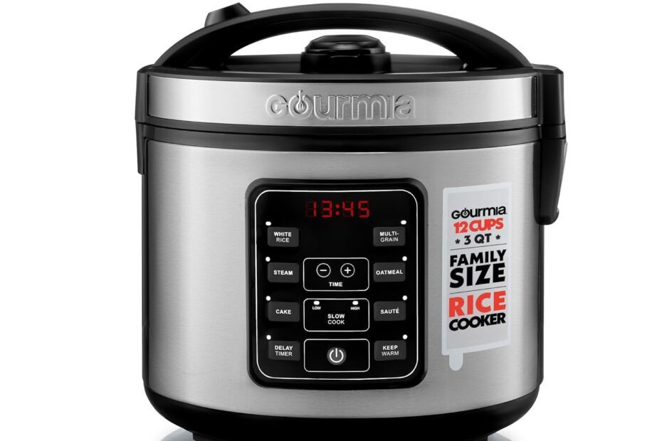 Unlock Perfect Rice Every Time: Gourmia 3 Qt Rice Cooker Review